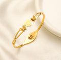 Butterfly gold bracelet