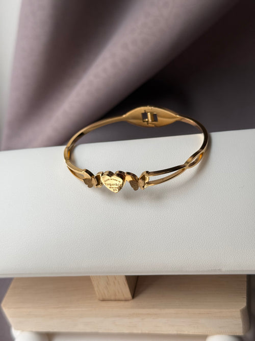 Butterfly gold bracelet